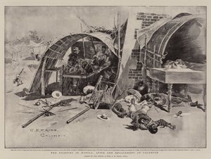 Het gevecht in Manilla, na de confrontatie bij Calumpit door Charles Edwin Fripp